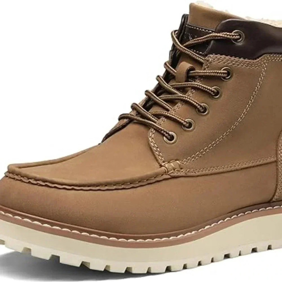 BOOTS Men\'s Moc Toe Boot Fashion Comfort Casual Wedge Boots 8-13 main image 9